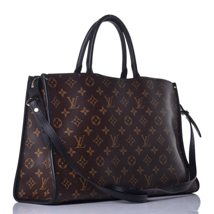 Louis Vuitton Monogram Popincourt MM Black 4 of 9