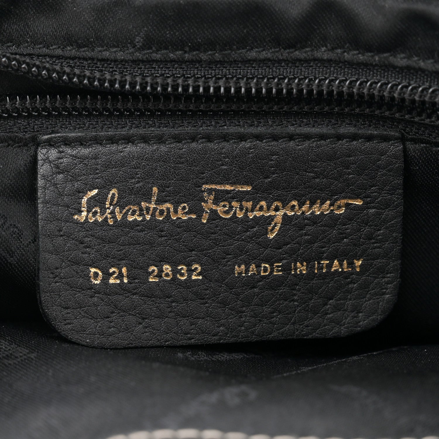 Salvatore Ferragamo Calfskin Gancini Lock Hobo Black 6 of 13