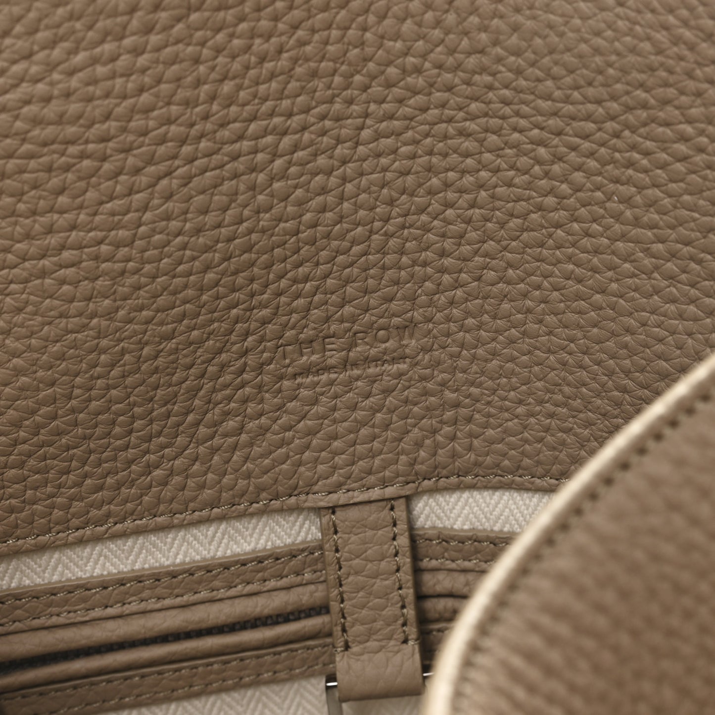 Matte Grained Calfskin Soft Margaux 15 Dark Taupe Dark Taupe