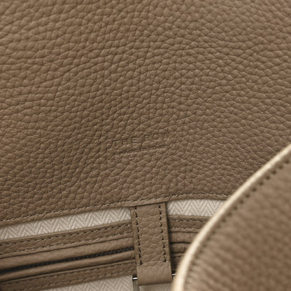The Row Matte Grained Calfskin Soft Margaux 15 Dark Taupe Dark Taupe 5 of 8
