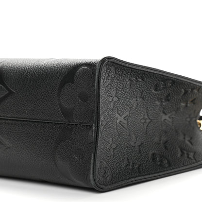 Louis Vuitton Empreinte Monogram Giant Onthego PM Black 6 of 8