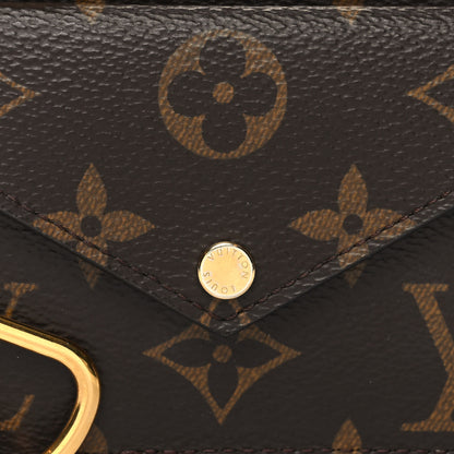 Louis Vuitton Monogram Recto Verso Card Holder Black 7 of 9