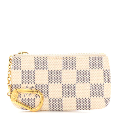 Louis Vuitton Damier Azur Key Pouch 1 of 8
