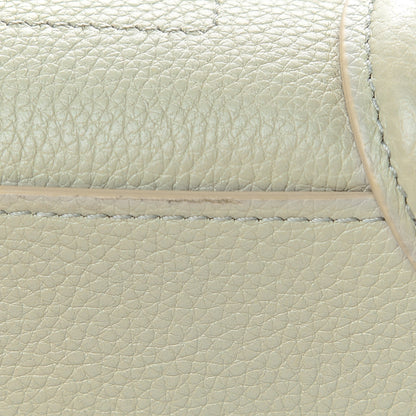 Celine Drummed Calfskin Nano Luggage Vert D'eau 12 of 12