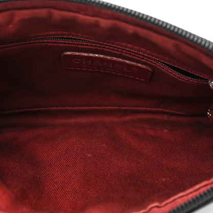 Chanel Aged Calfskin Quilted Cambon Pochette Black 5 of 11