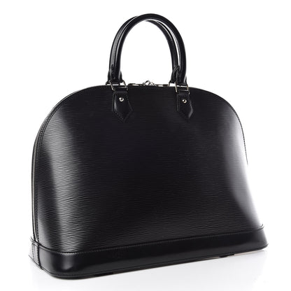Louis Vuitton Epi Alma GM Black 3 of 18