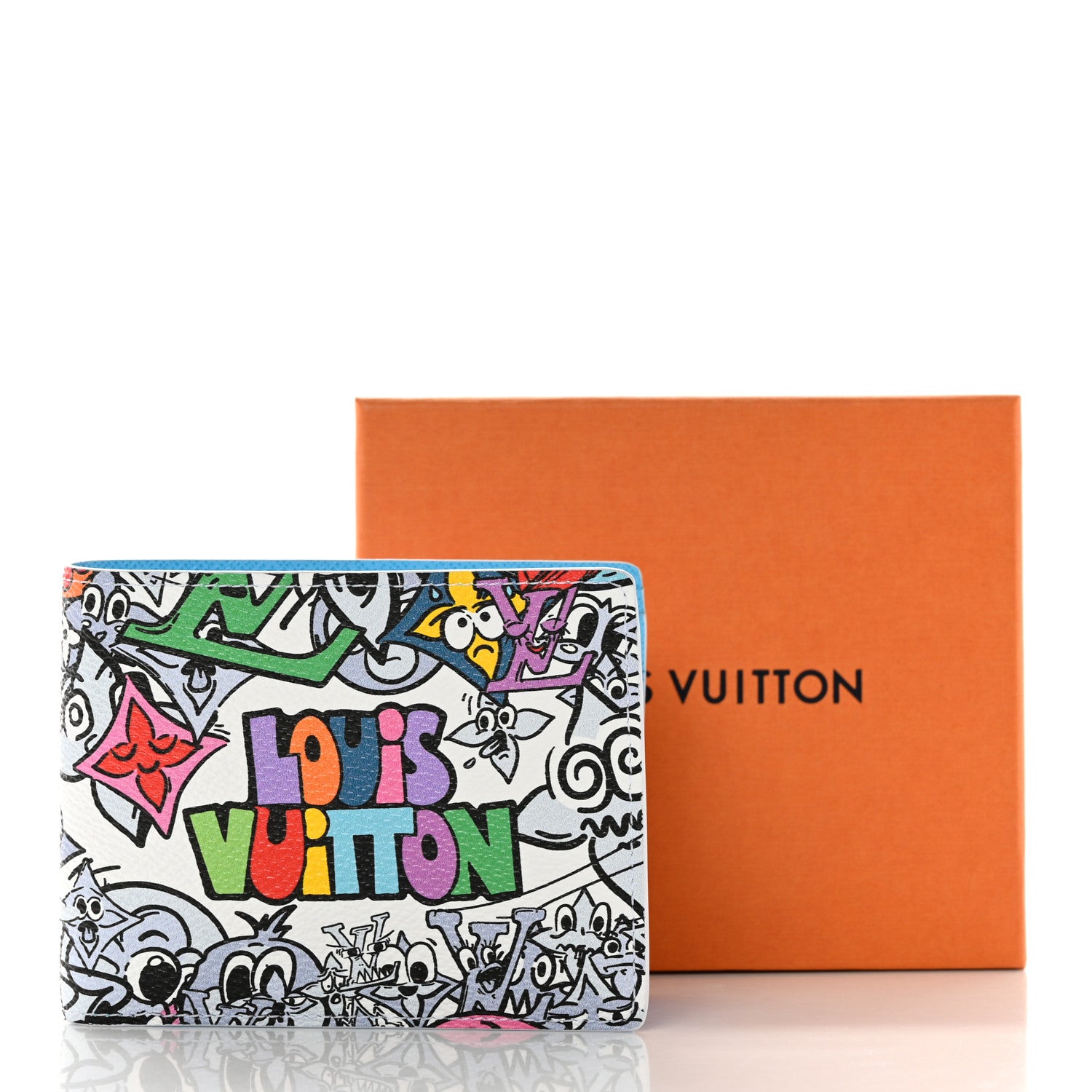 Louis Vuitton Monogram Comics Multiple Wallet Multicolor 1342824