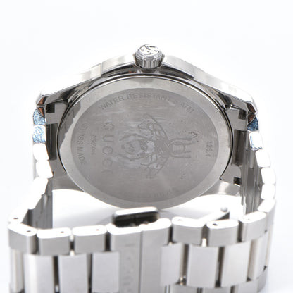Gucci Stainless Steel 38mm G-Timeless Charm Quartz Watch Black 6 of 9