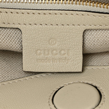 Gucci Monogram New Sakai Calfskin Lux Horsebit 1955 Tote Beige Ebony Mystic White 6 of 10
