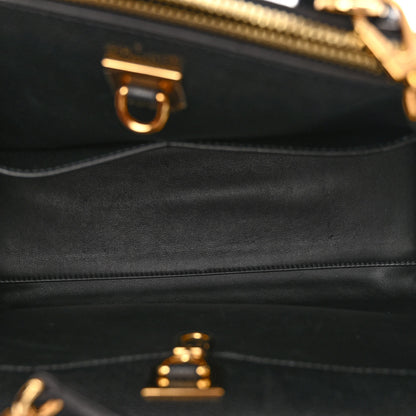Louis Vuitton Taurillon Snakeskin City Steamer Black 5 of 12