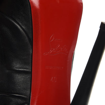 Christian Louboutin Nappa Madame Butterfly Booty 150 Ankle Boots 40 Black 6 of 8