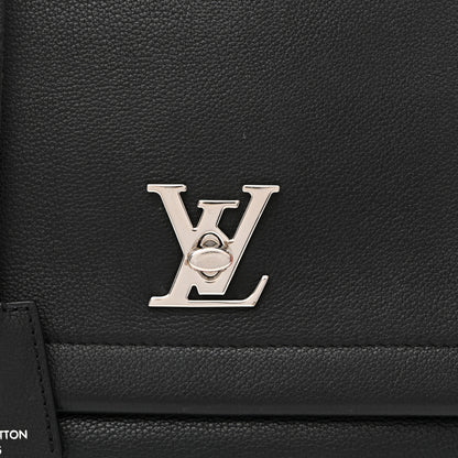 Louis Vuitton Soft Calfskin Lockme II Top Handle Black 7 of 9