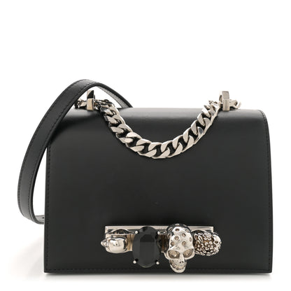 Alexander McQueen Calfskin Knuckle Crossbody Black 1 of 14