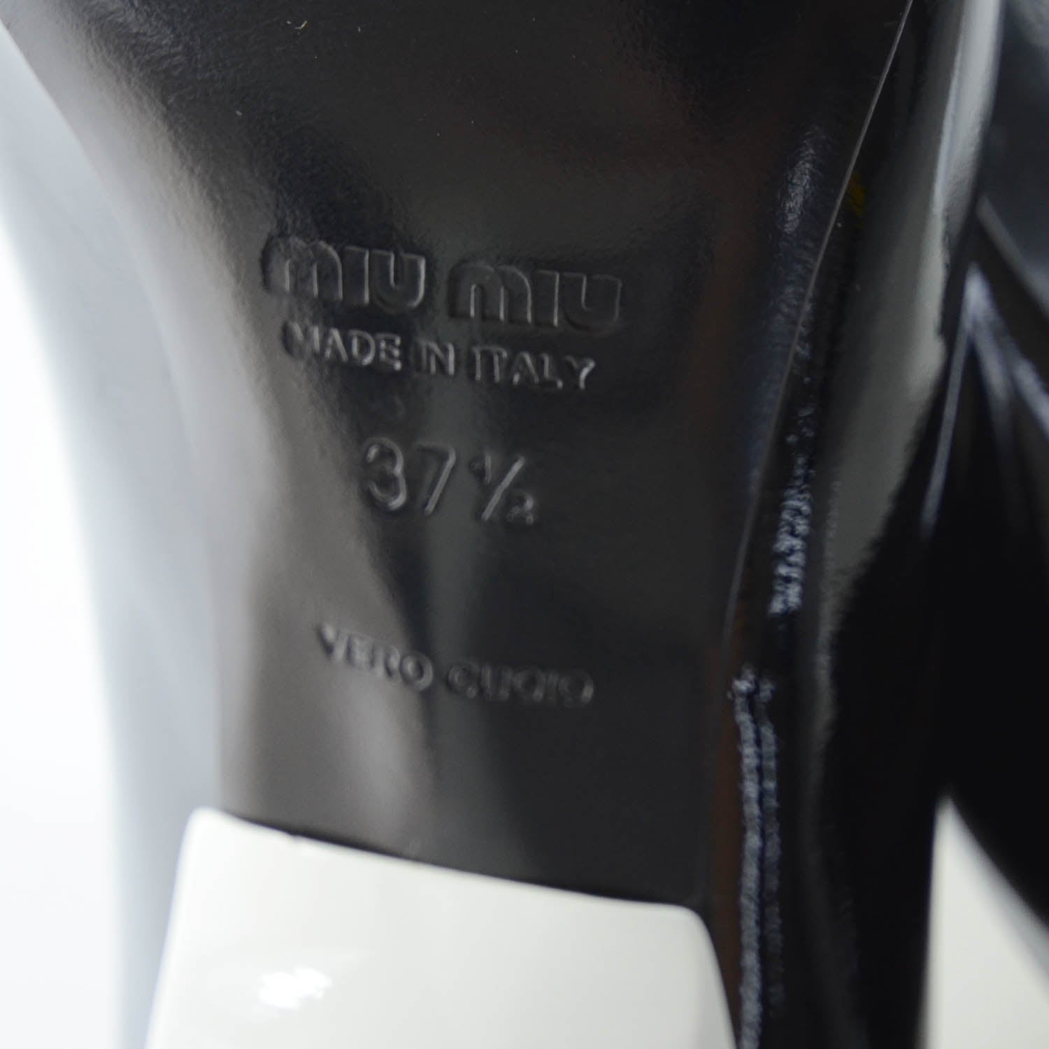 Miu Miu Vernice Pop Pumps 37.5 5 of 7