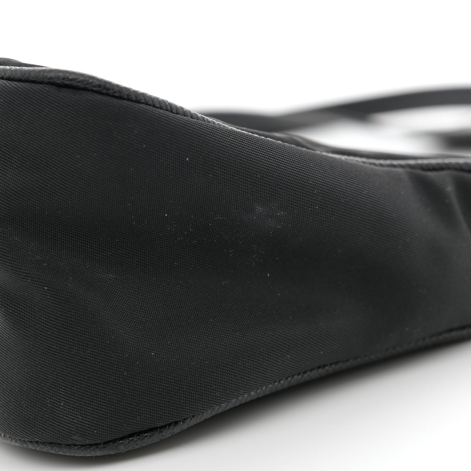 Prada Nylon Saffiano Mini Re-Edition 2005 Bag Black 12 of 12