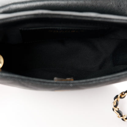 Chanel Caviar Quilted Small Messenger Flap Black 5 of 10