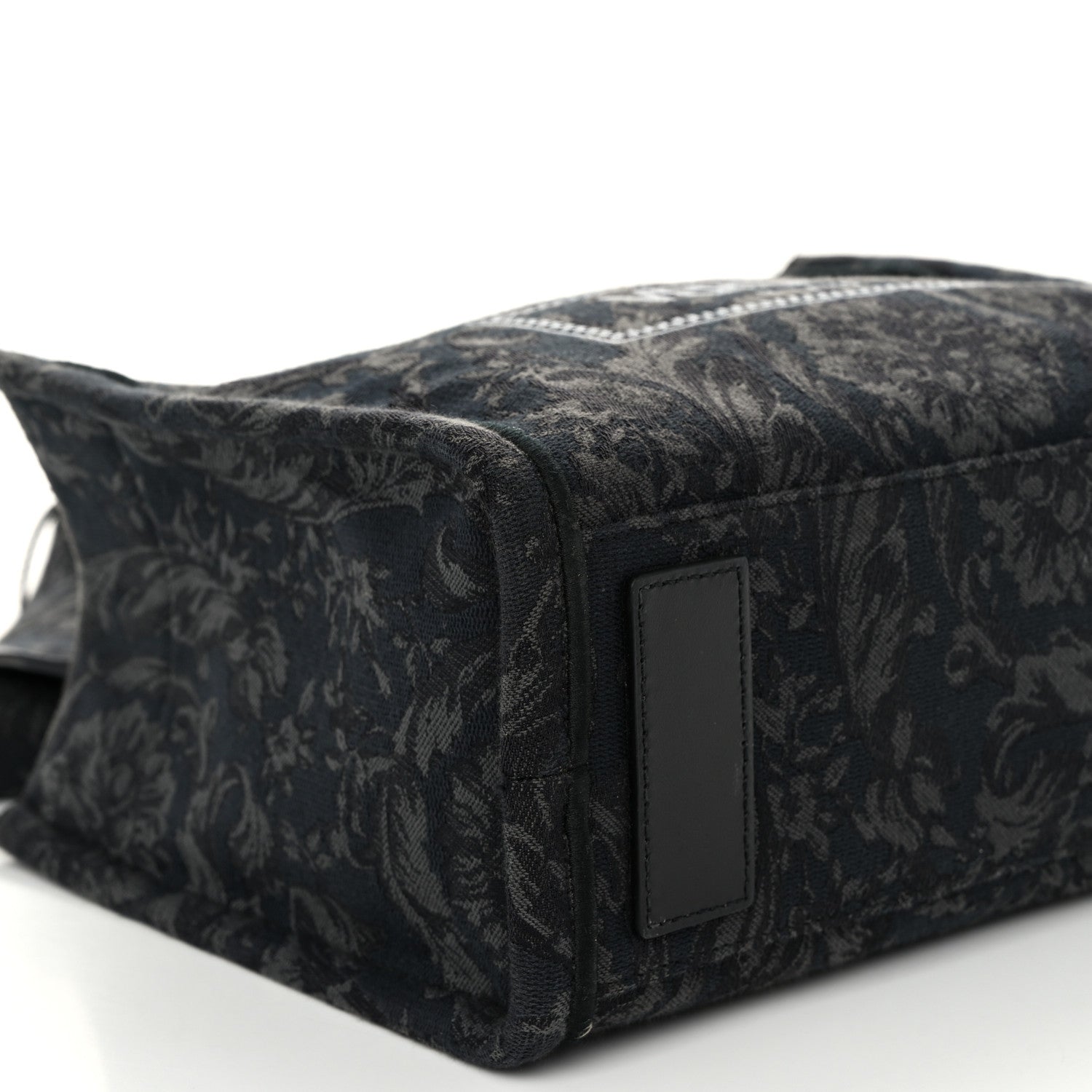 Versace Jacquard Barocco Small Athena Tote Black 9 of 12