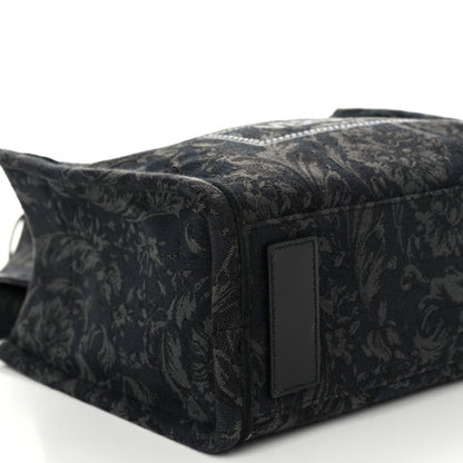 Versace Jacquard Barocco Small Athena Tote Black 9 of 12