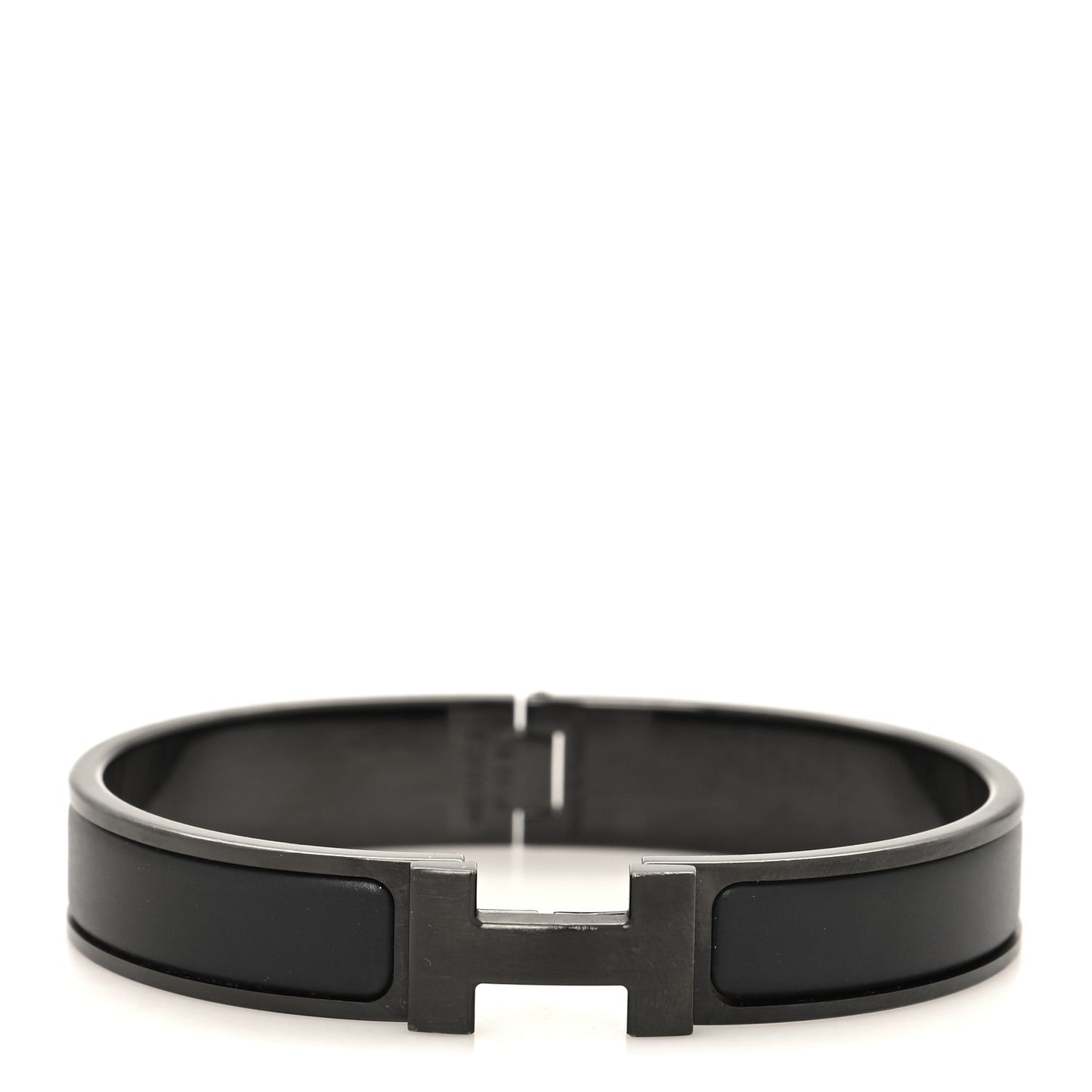 Matte Enamel Narrow Clic Clac HH Bracelet T5 So Black