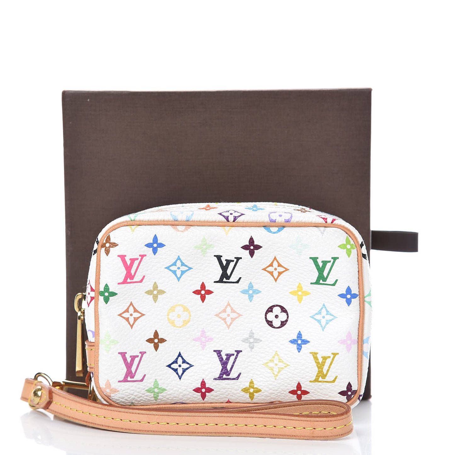 Monogram Multicolor Trousse Wapity White