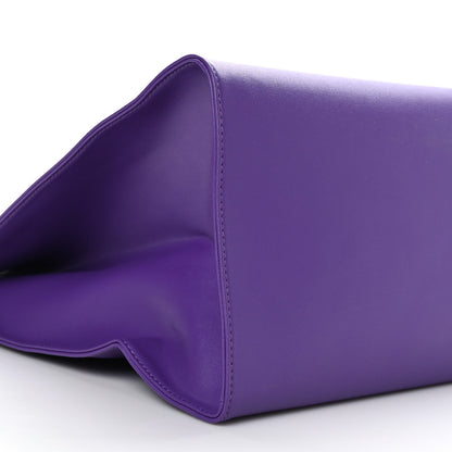 Telfar Vegan Leather Large Shopping Bag Grape 5 of 8
