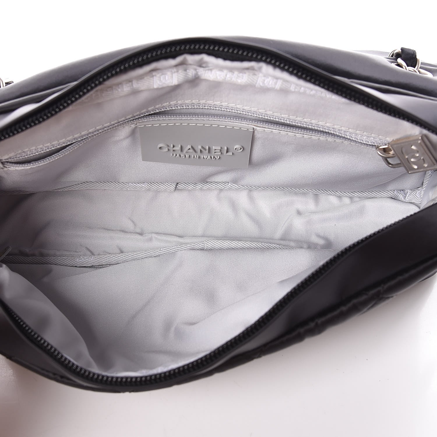 Chanel Nylon Ski Sport Flap Black 7 of 12