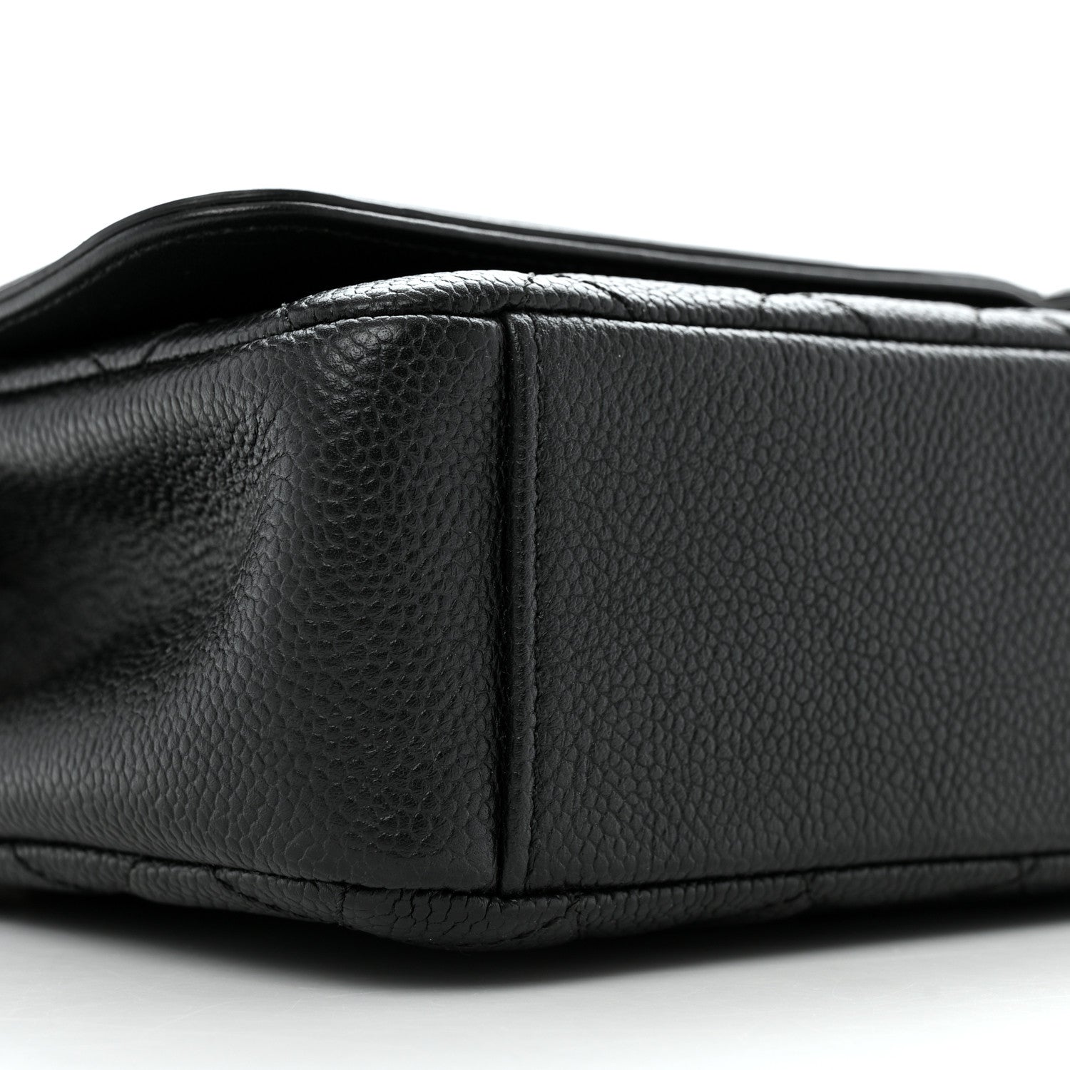 Chanel Caviar Quilted Medium CC Filigree Flap Black 9 of 12