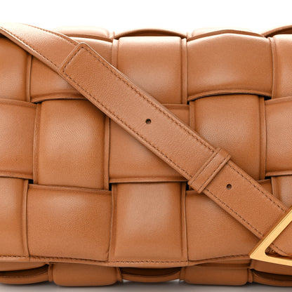 Bottega Veneta Nappa Maxi Intreccio Padded Cassette Crossbody Bag Caramel 7 of 9