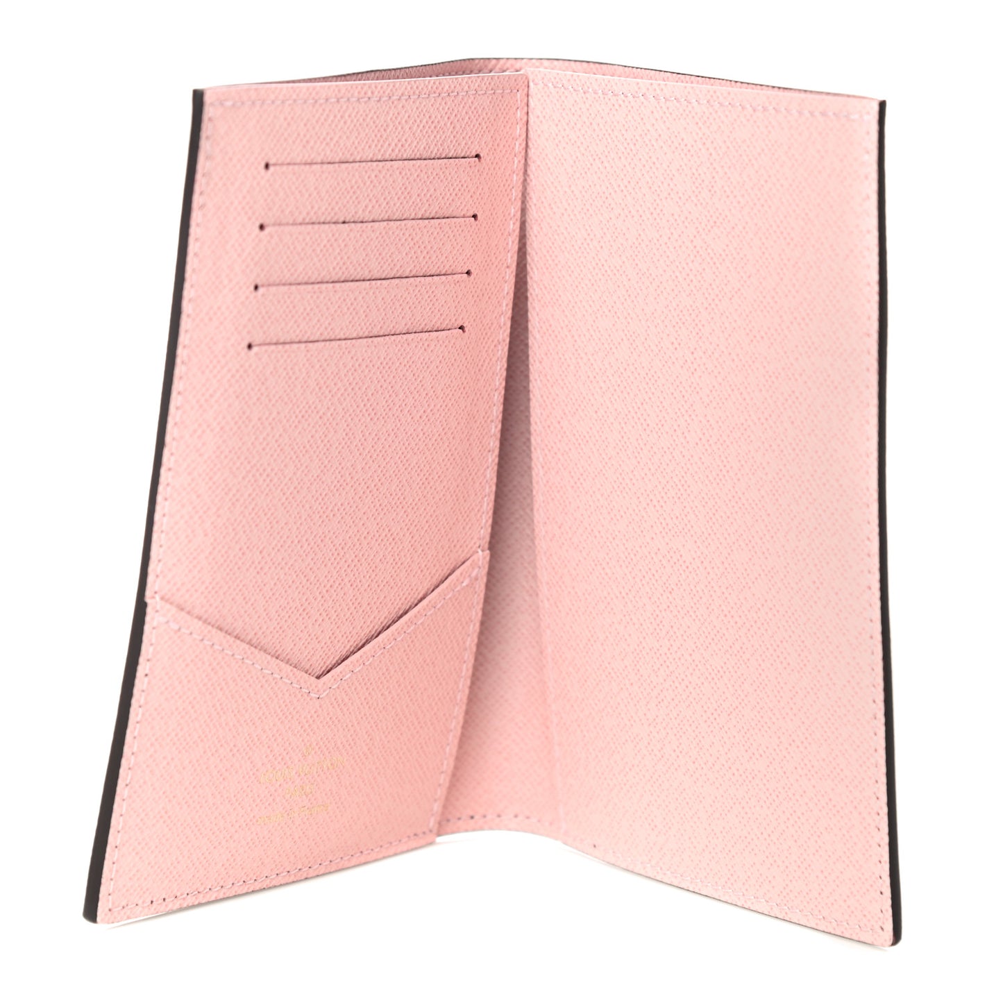 Monogram 2020 Christmas Animation Big Wheel Passport Cover Rose Ballerine