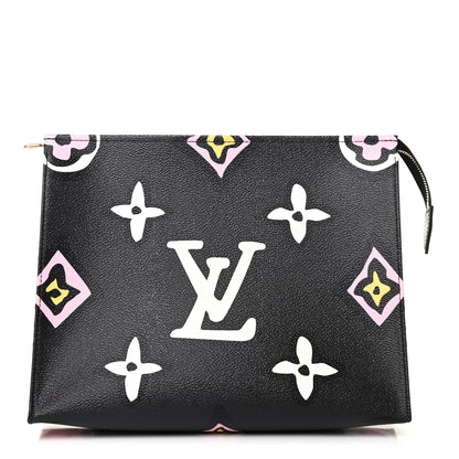 Louis Vuitton Monogram Giant Wild At Heart Toiletry Pouch 26 Black 1 of 4