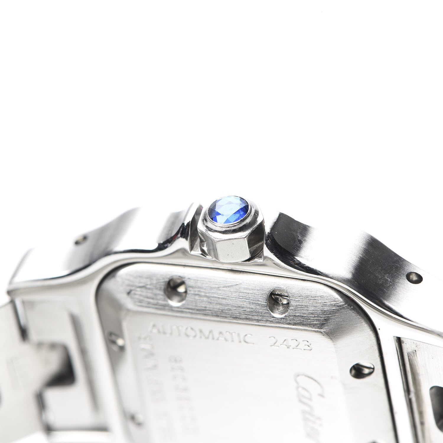 Cartier Stainless Steel 24mm Santos de Galbee Automatic Watch 10 of 10