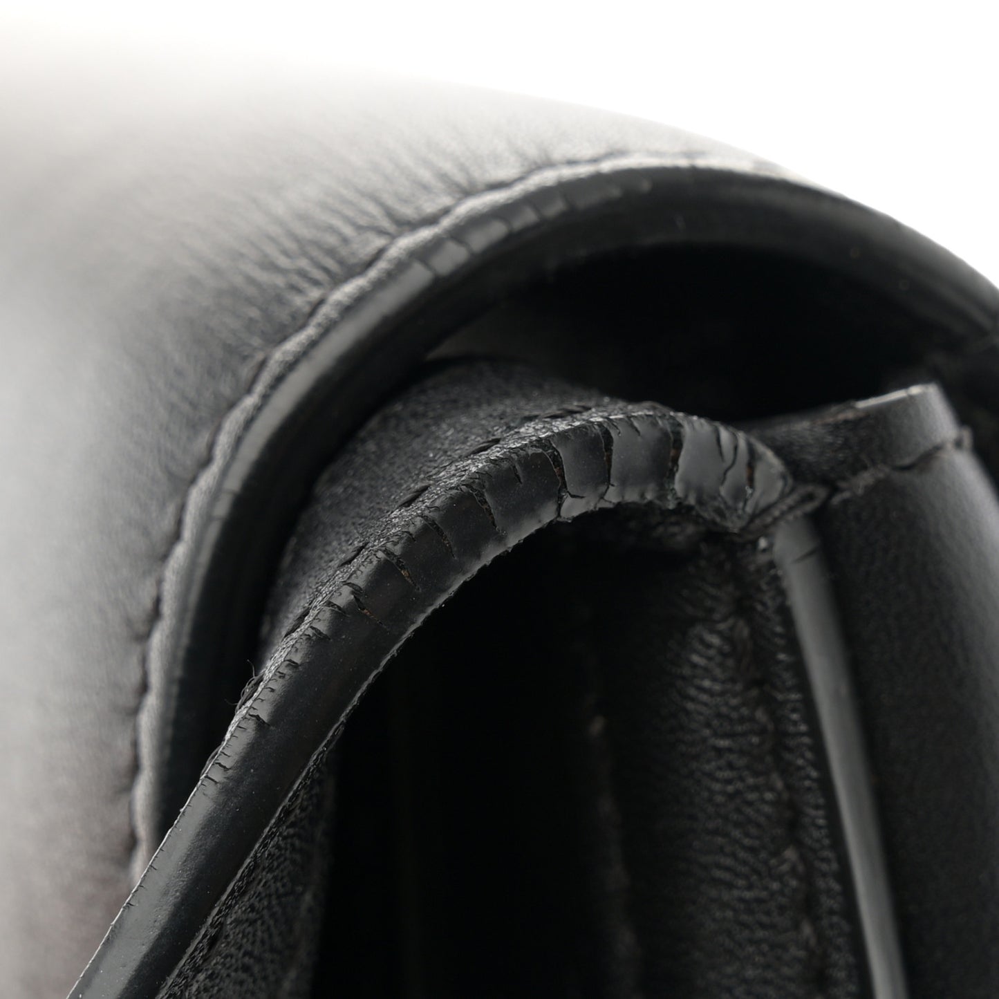 Palmelato Calfskin Small Trotteur Black