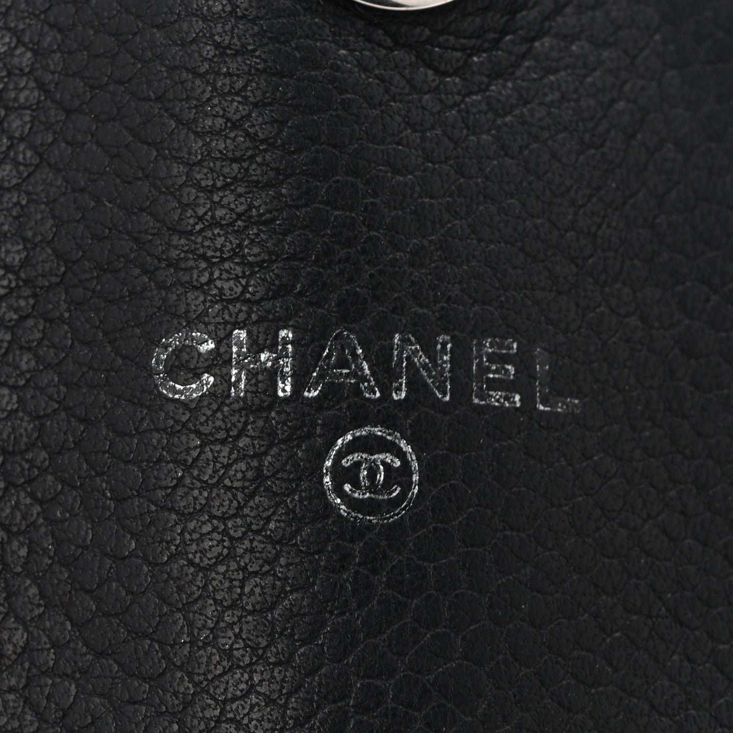 Chanel Lambskin Half Moon Wallet On Chain WOC Black 6 of 11