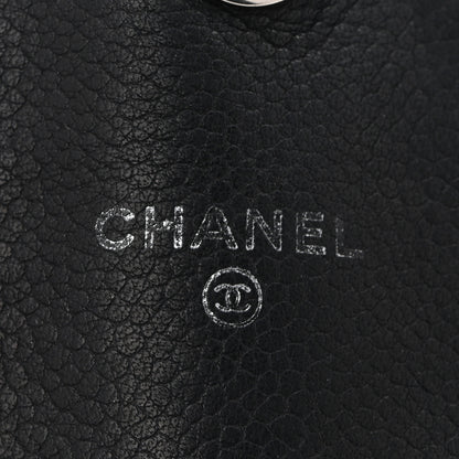 Chanel Lambskin Half Moon Wallet On Chain WOC Black 6 of 11