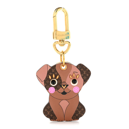 Louis Vuitton Monogram Puppy Bag Charm Key Holder 1 of 5