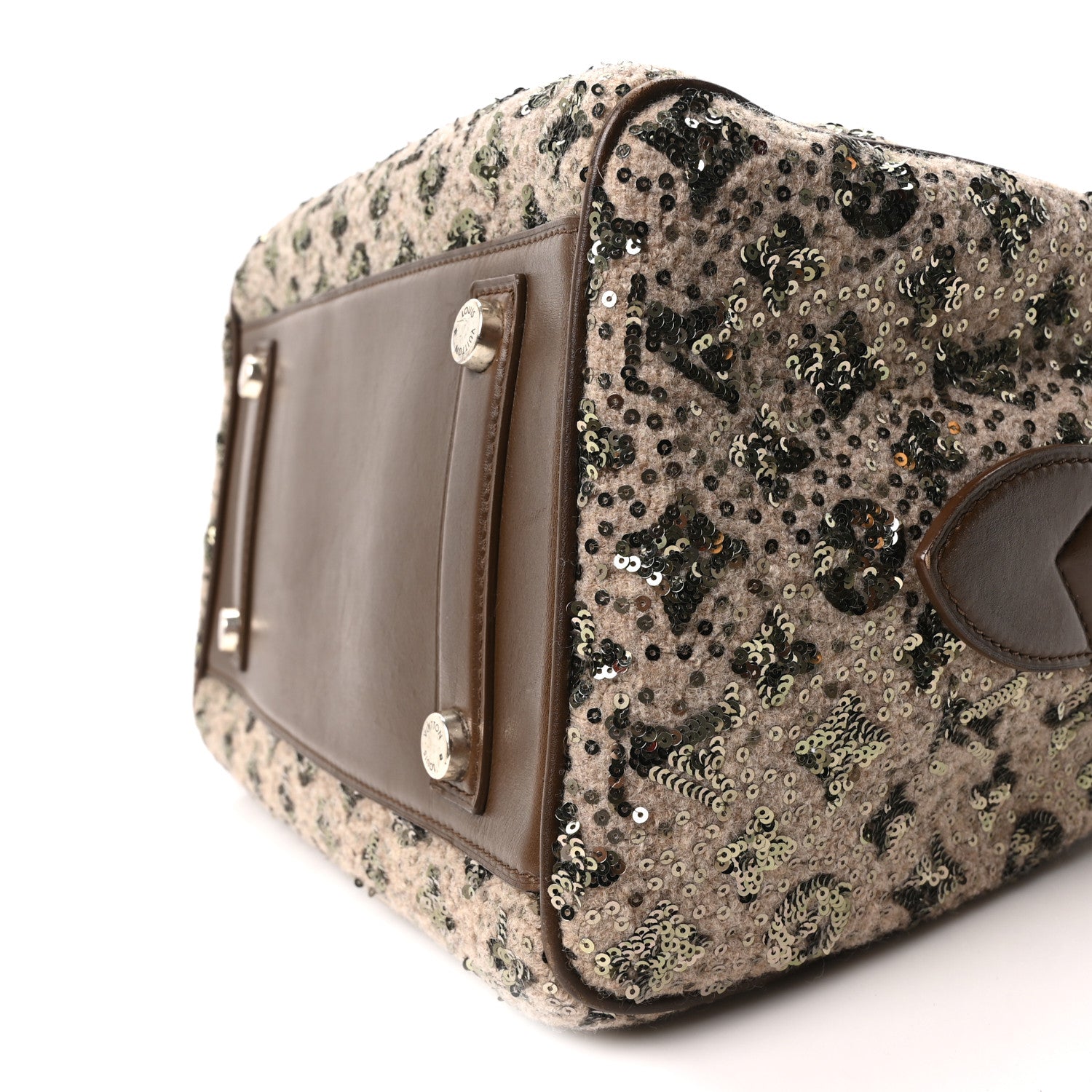 Louis Vuitton Sequin Monogram Sunshine Express Speedy Kaki 9 of 9