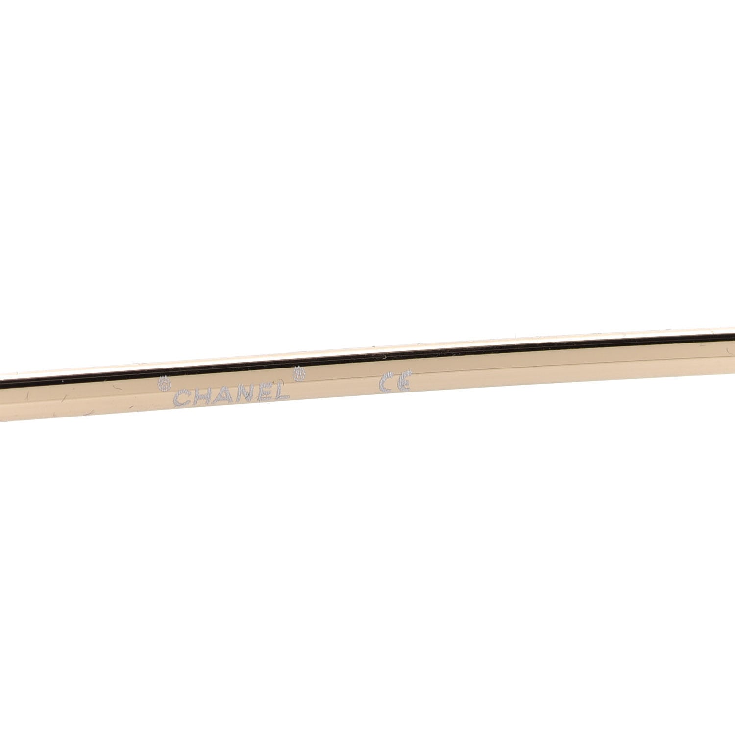 Chanel Cat Eye Sunglasses 71180 Gold Brown 6 of 7