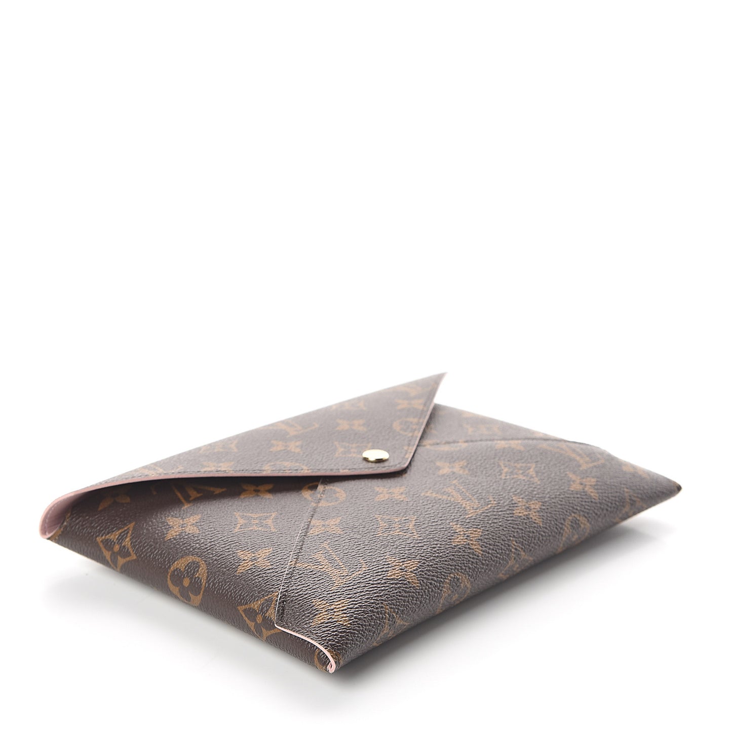 Monogram Large Kirigami Pochette Insert Rose Ballerine