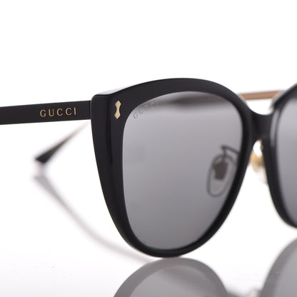 Gucci Acetate Cat Eye Sunglasses GG0193SK Black 5 of 6