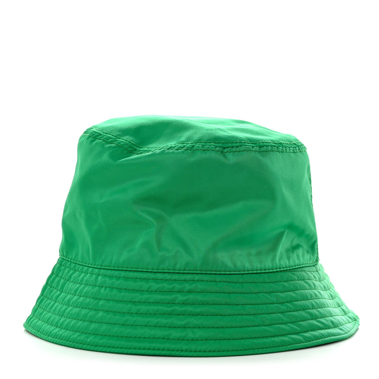 Prada Re-Nylon Triangle Womens Bucket Hat S Menta 1320048