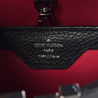 Louis Vuitton Taurillon Capucines BB Black 7 of 7