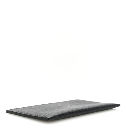 Louis Vuitton Calfskin Felicie Chain Wallet Card Holder Insert Black 4 of 6