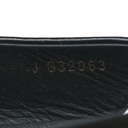 Chanel Lambskin Slingback Snake Pearl Heel 39.5 Black 9 of 10