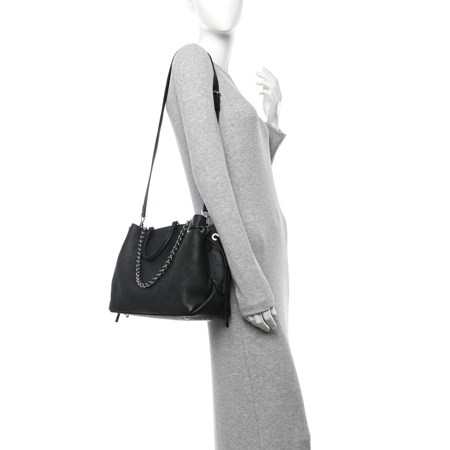 Louis Vuitton Mahina Bella Tote Black 3 of 12