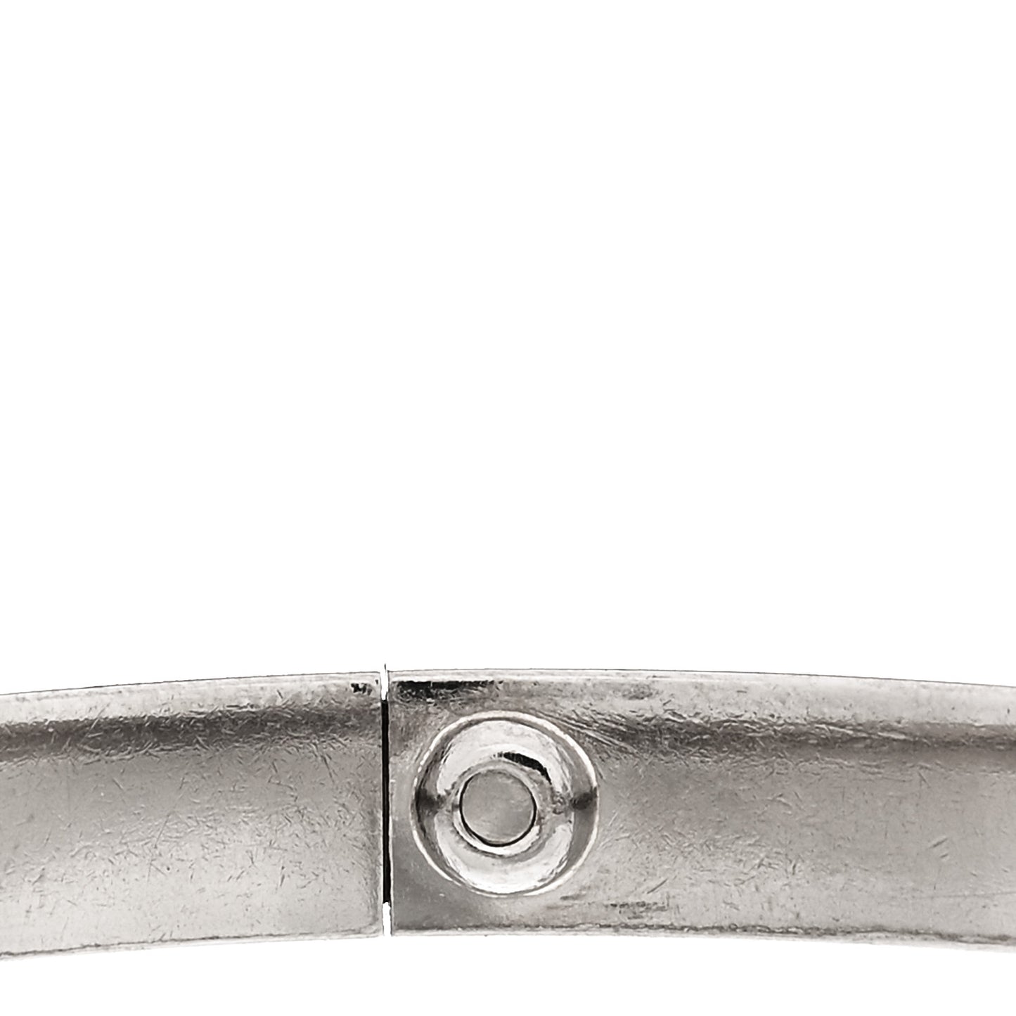 18K White Gold LOVE Bracelet 21