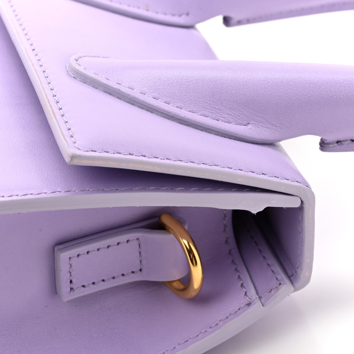 Jacquemus Smooth Calfskin Le Chiquito Moyen Lilac 12 of 16