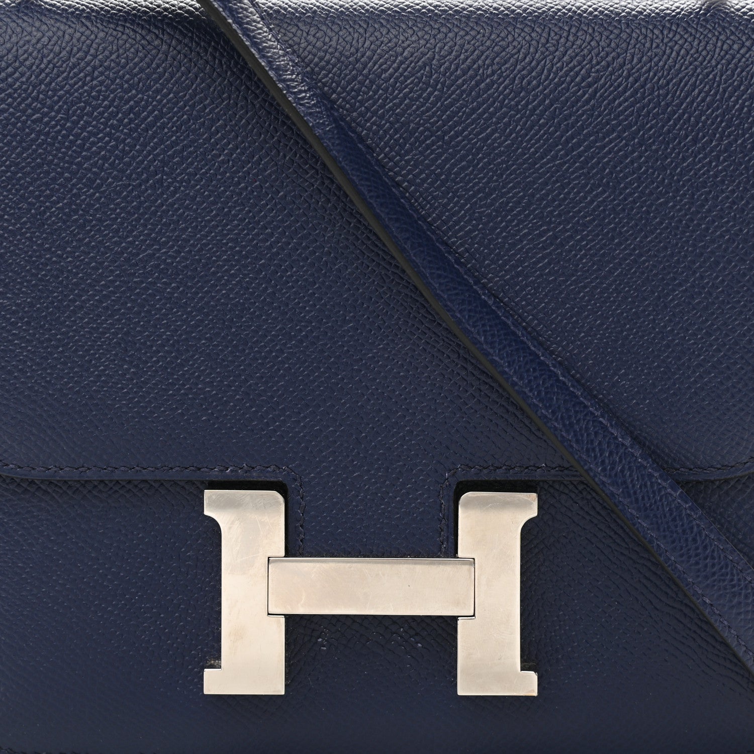 Hermes Epsom Constance 18 Bleu Indigo 9 of 11