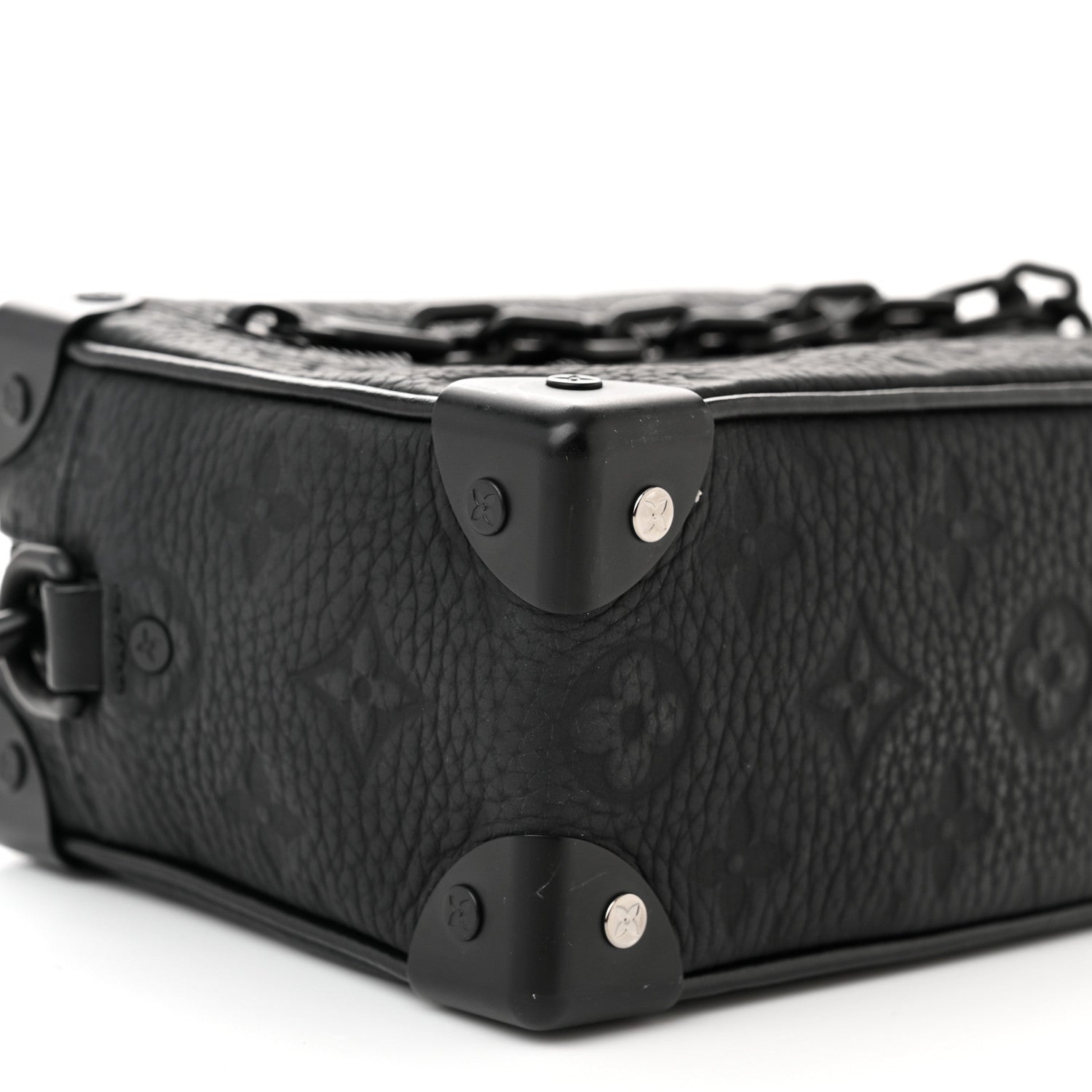 Louis Vuitton Taurillon Monogram Mini Soft Trunk Black 8 of 9