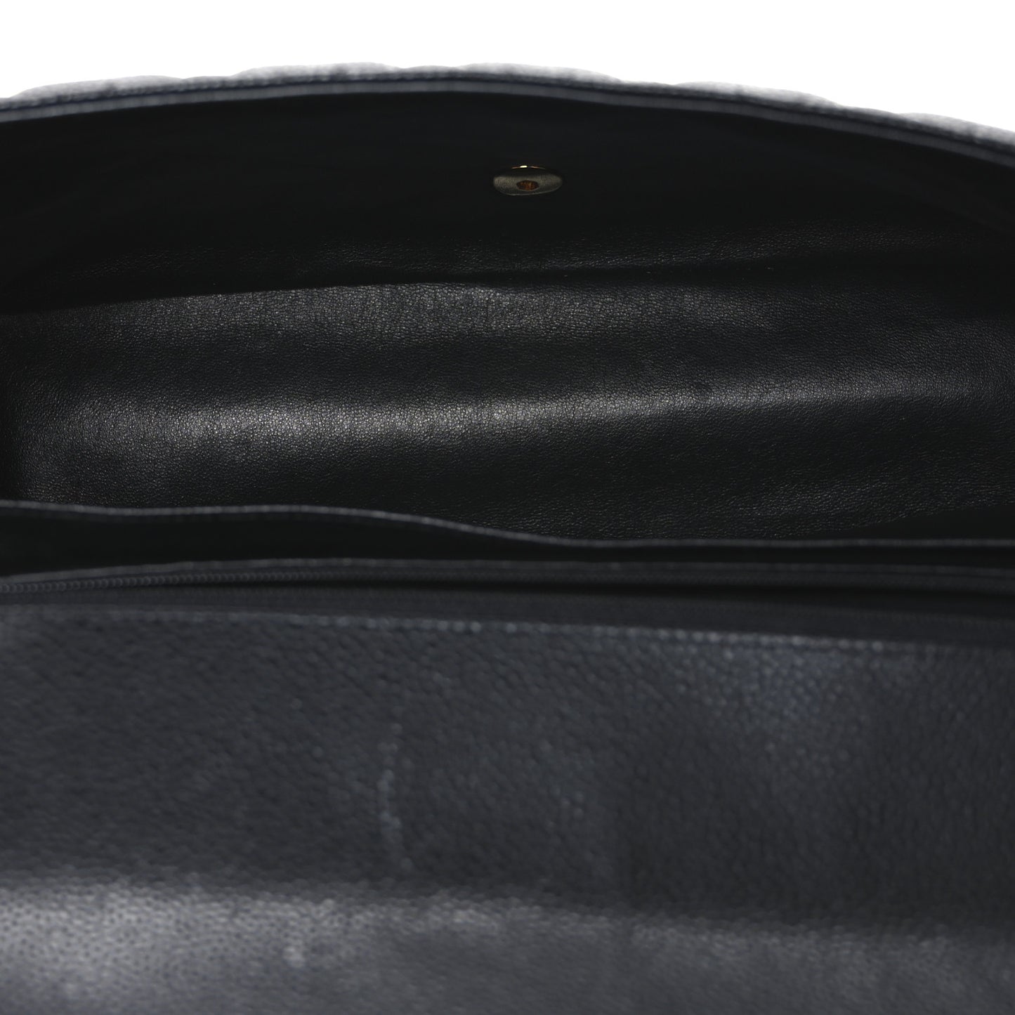 Caviar Maxi Single Flap Black