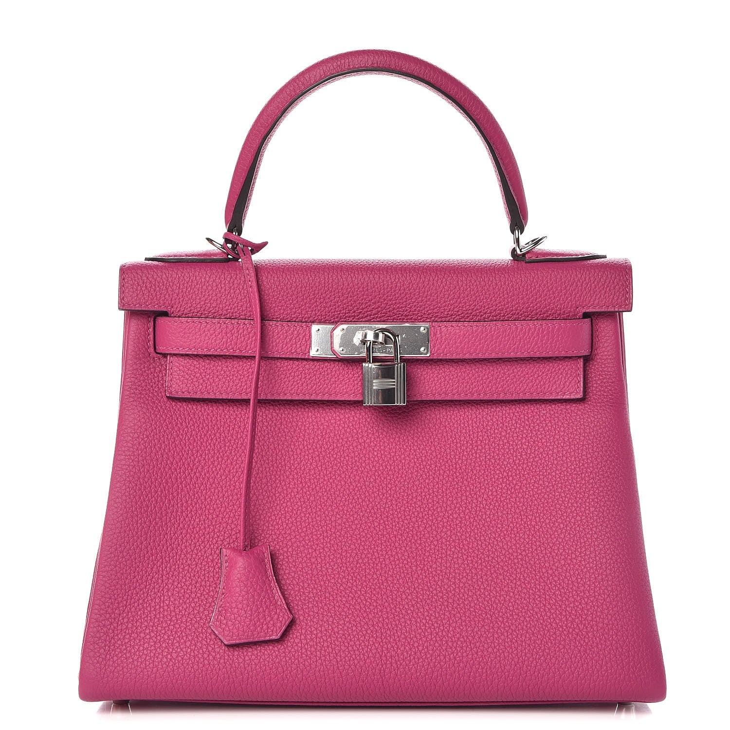Hermes Togo Kelly Retourne 28 Rose Pourpre 1 of 9